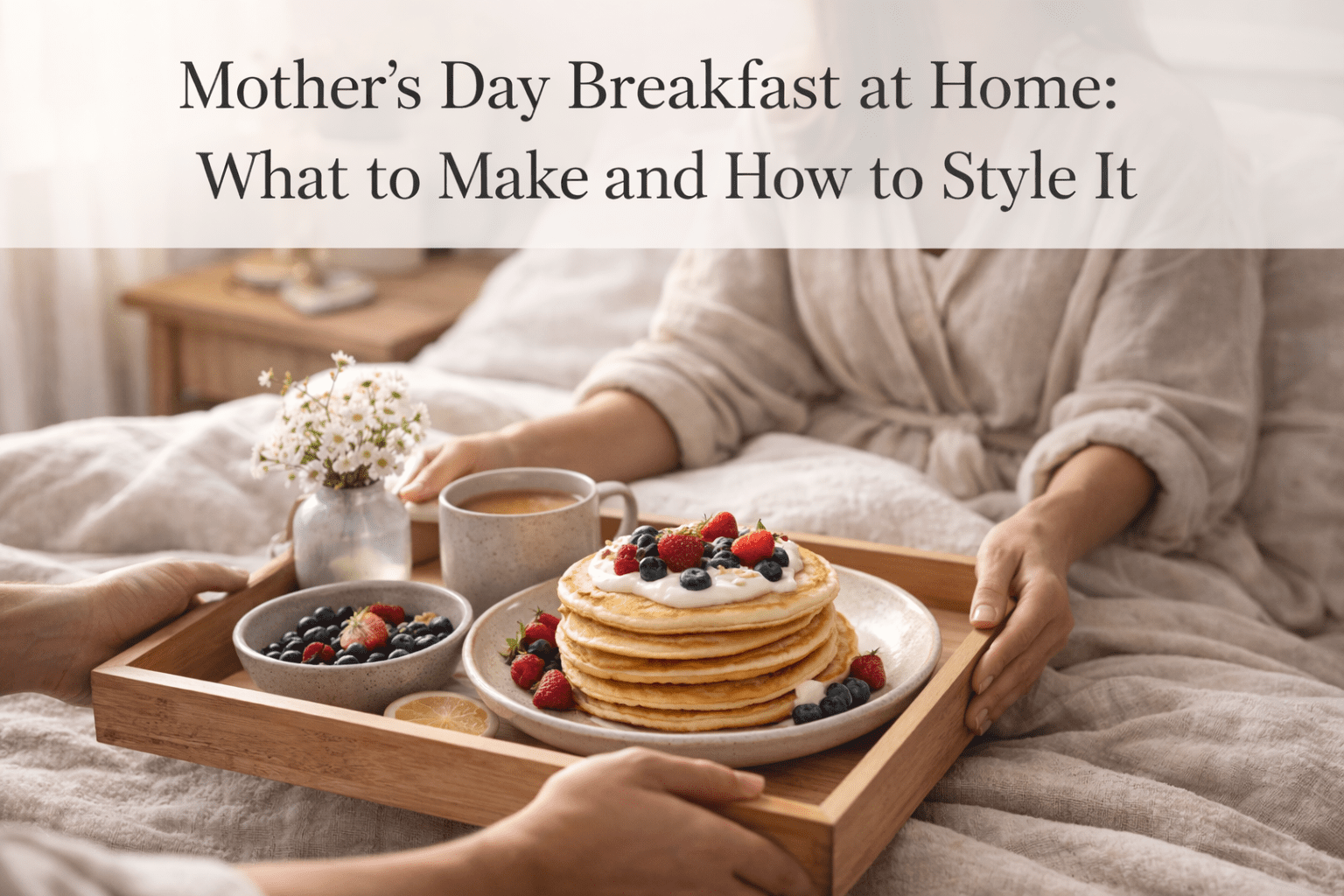 Mother’s Day Breakfast at Home: What to Make and How to Style It