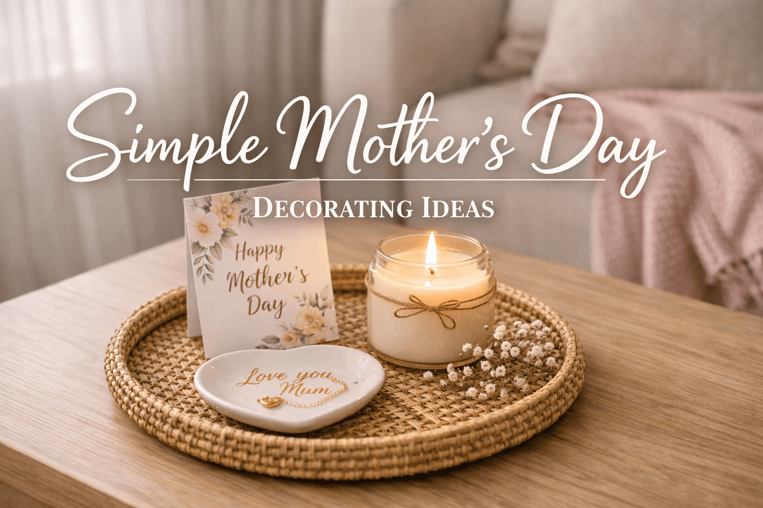 Mother’s Day Decorating Ideas That Feel Personal, Not Themed